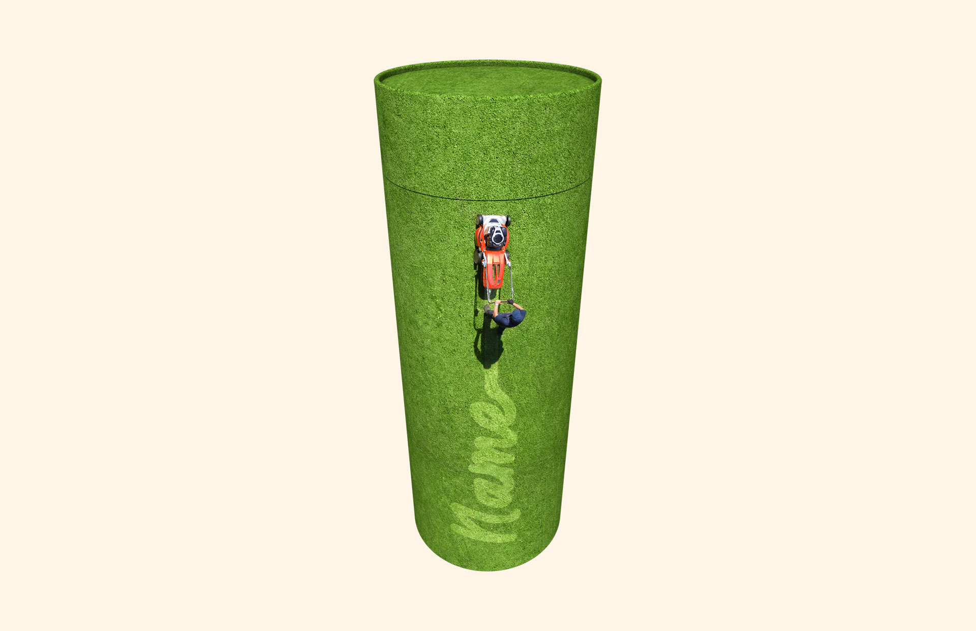 Named Lawn adult scatter tube